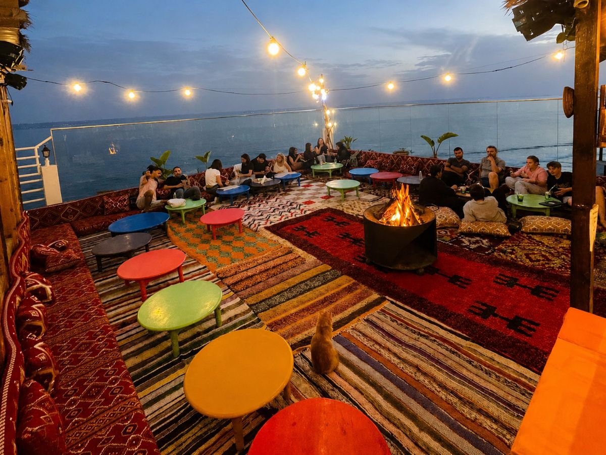 Comfortable surf camp room in Morocco